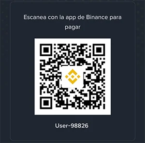 QR de pago Binance